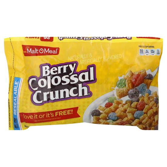 Malt-O-Meal Berry Colossal Crunch Cereal