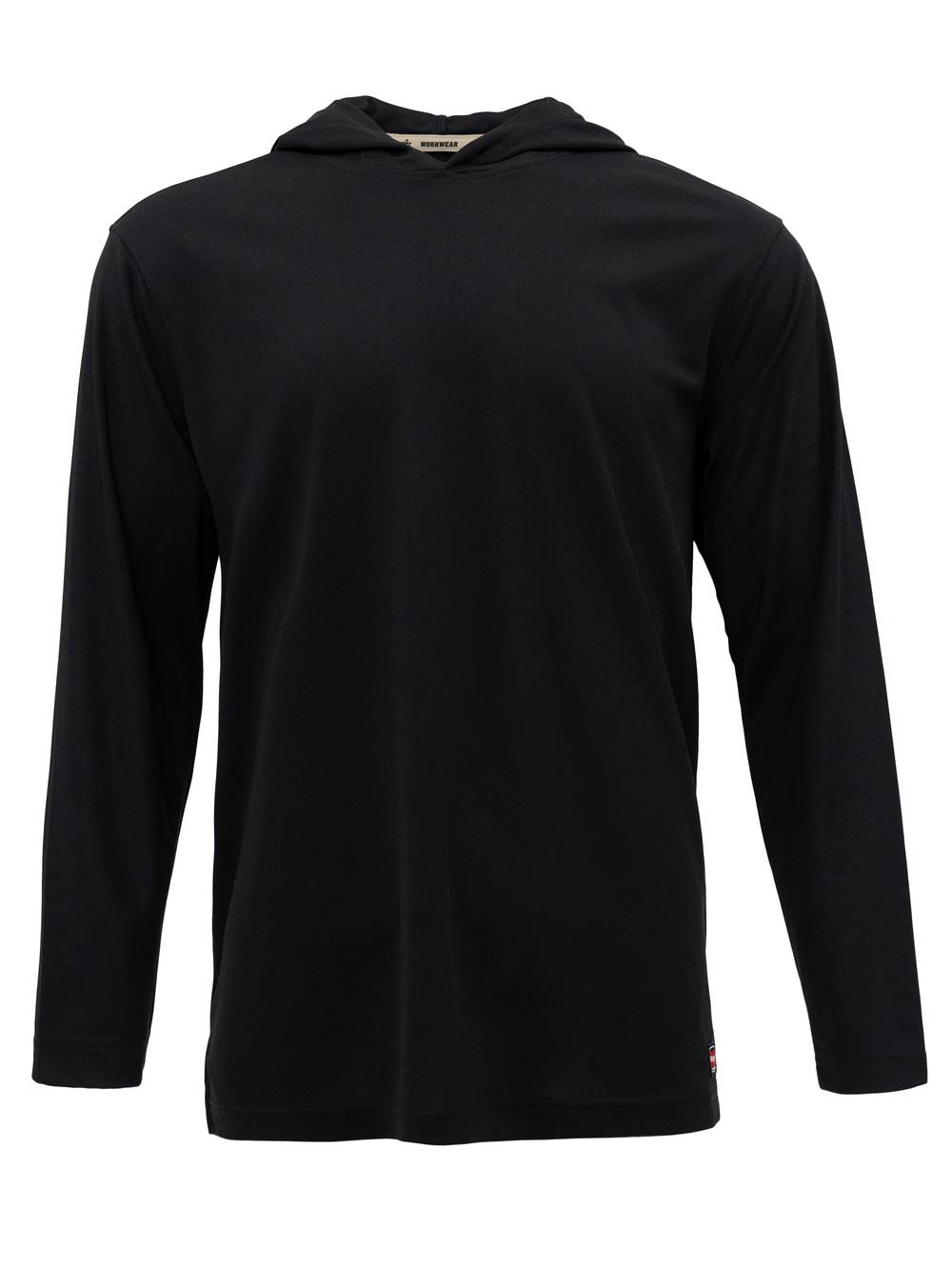 Wrangler Men's Knit Long Sleeve Hoodie (Large) | 65098-BLK-L-CT