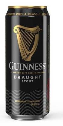 Guinness Draught Stout Beer (4 x 14.9 fl oz)
