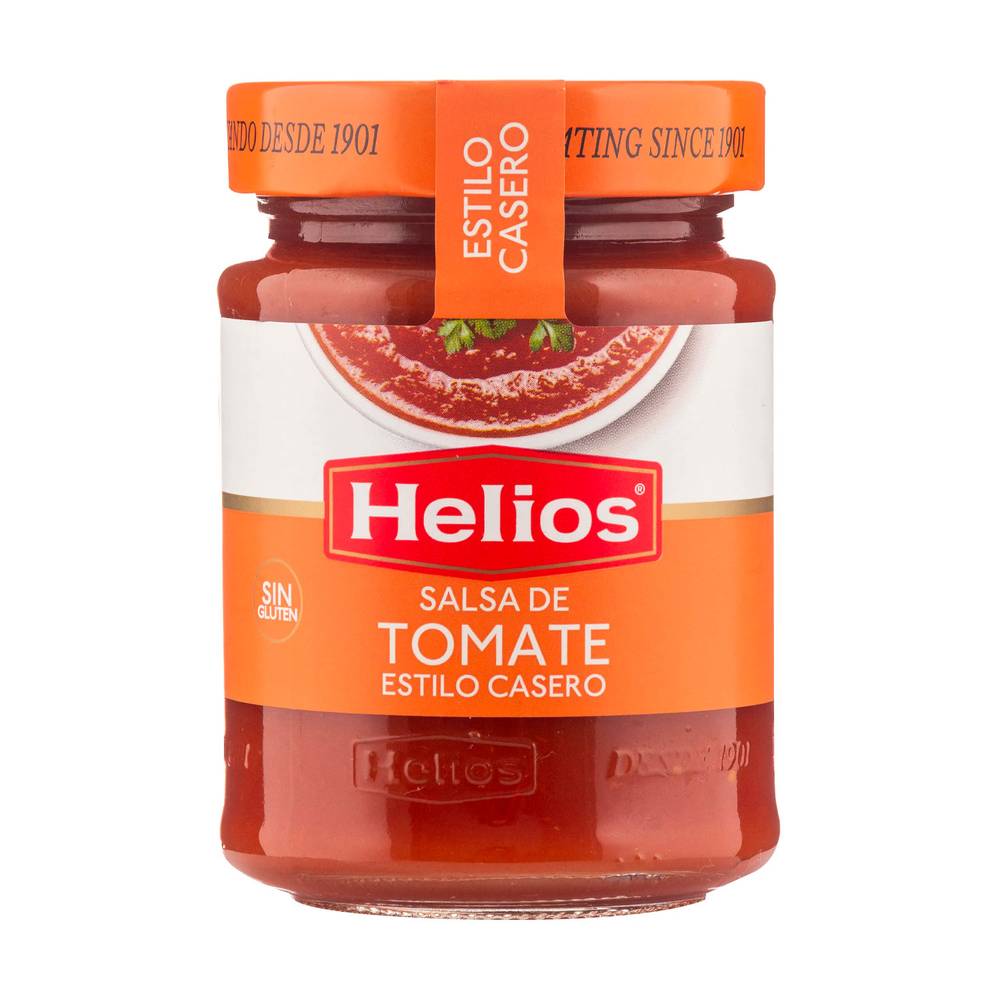 Helios salsa de tomate casera (frasco 570 g)