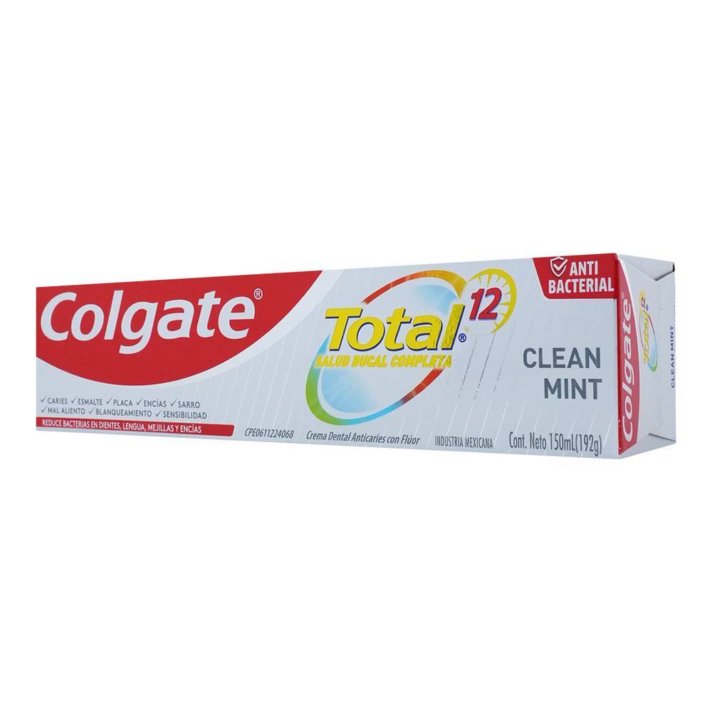 Colgate pasta dental total 12 clean mint