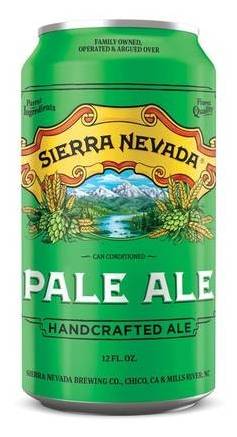 Sierra Nevada Handcrafted Pale Ale Beer (12 x 12 fl oz)