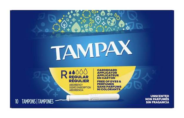 Tampax Regular Tampons 10PK
