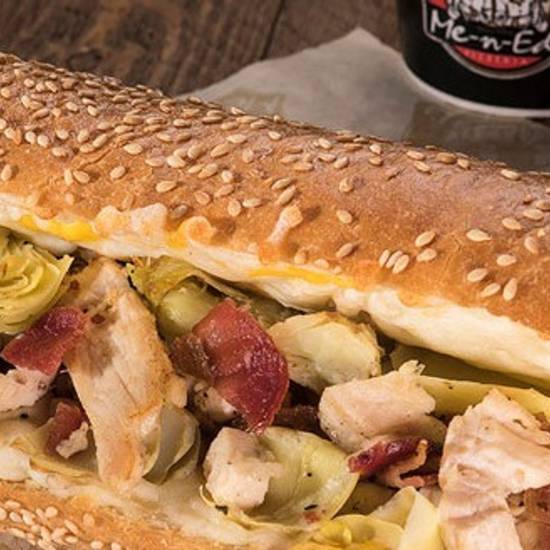 Chicken Bacon Artichoke Sandwich