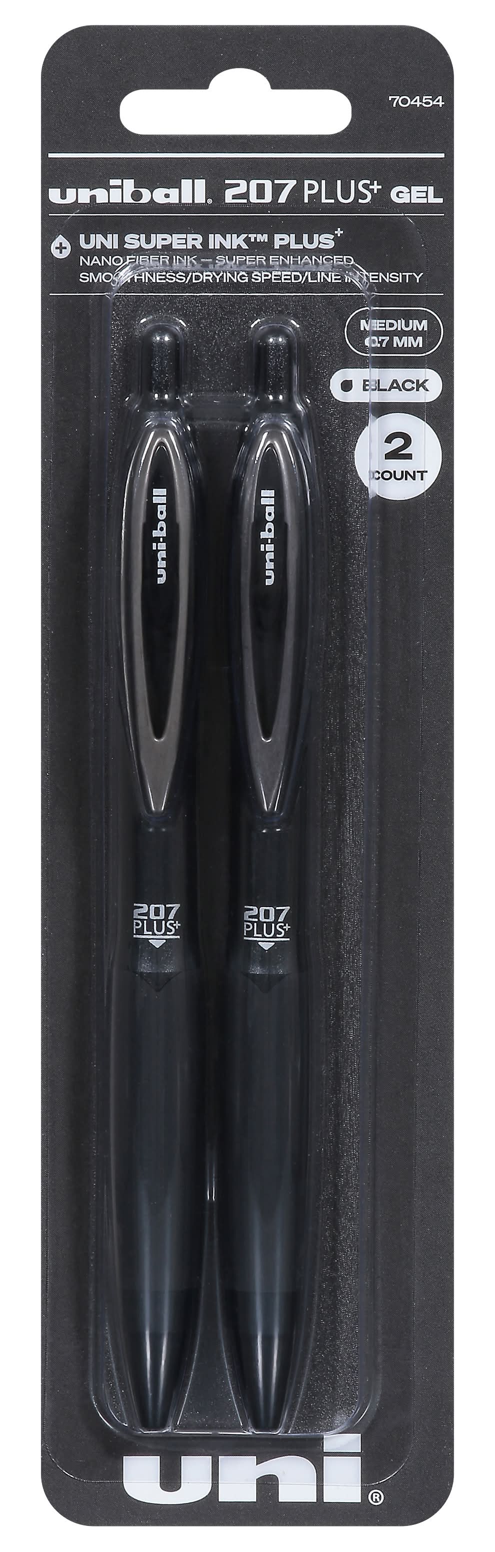 Uni-Ball 207 Plus+ Gel Pens (2 ct)