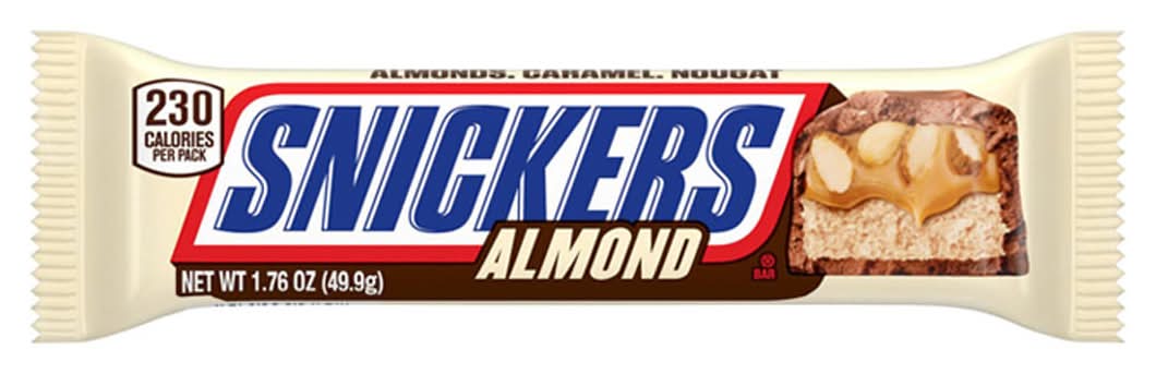 Snickers Almond Chocolate Candy Bar 1.76 Oz
