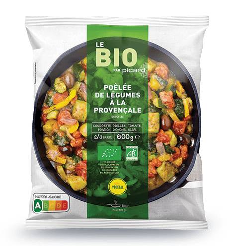 Poêlée de légumes à la provençale bio