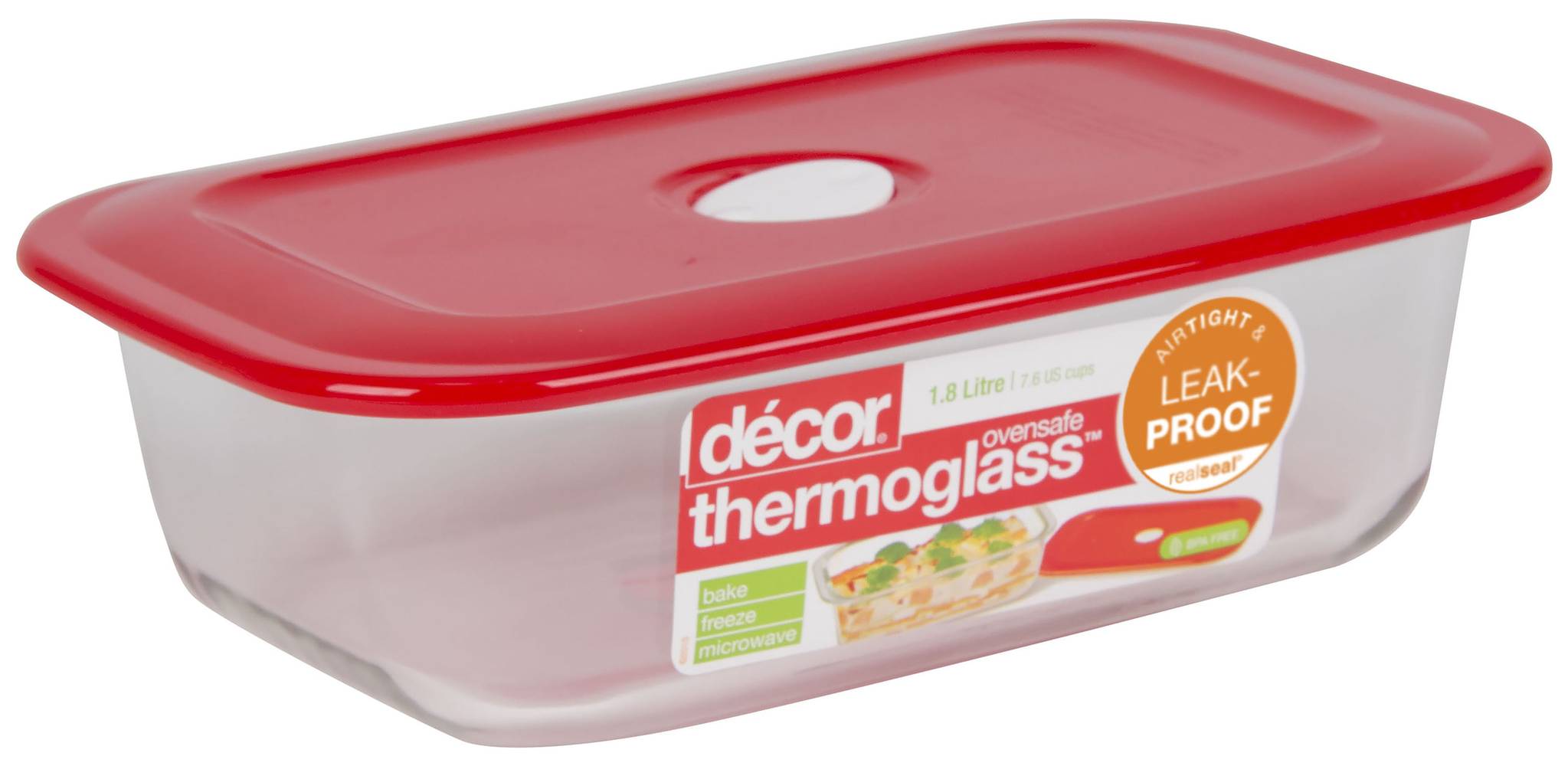 Décor Decor Thermoglass Oblong Baking Dish Delivery Near Me | Order Online