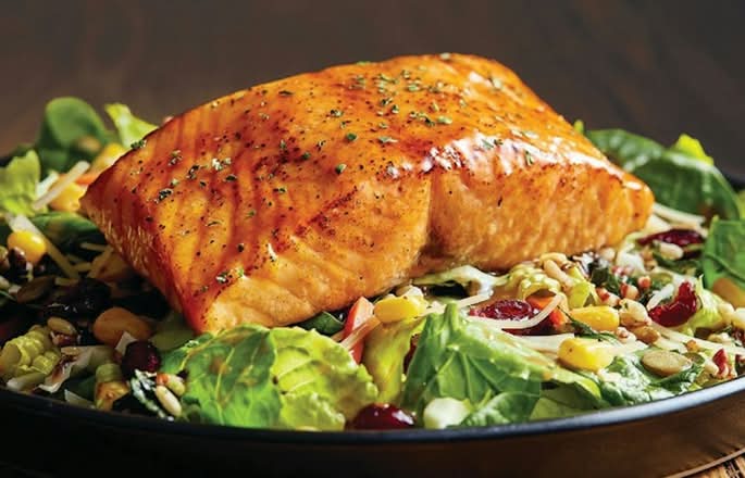 Honey-Glazed Salmon Bowl