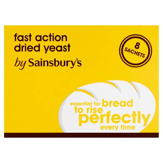 Sainsbury's Fast Action Dried Yeast Sachets x8 56g