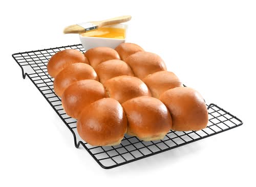 White Butter Topped Buns