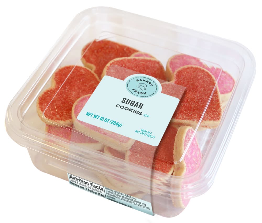 Bakery Fresh Mini Heart Sugar Cookies