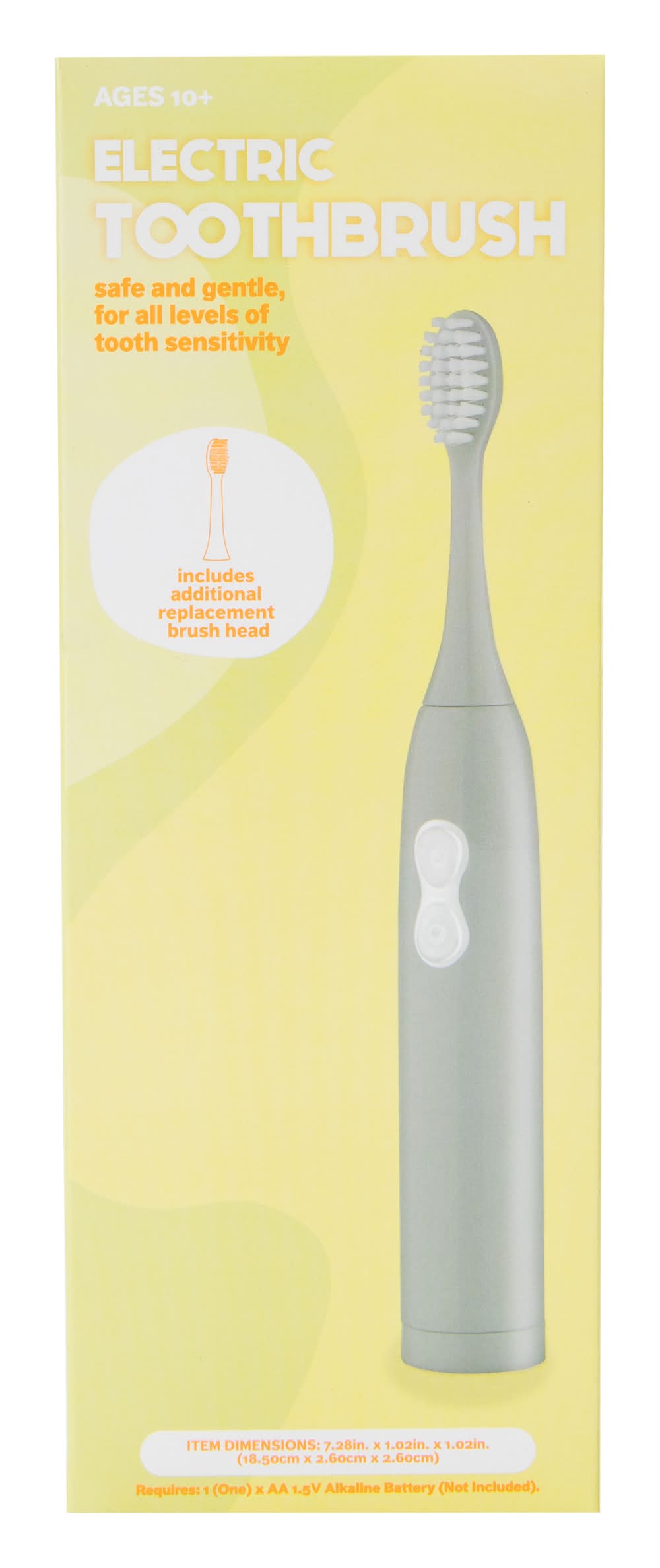 Electric Toothbrush 1.02in x 7.28in