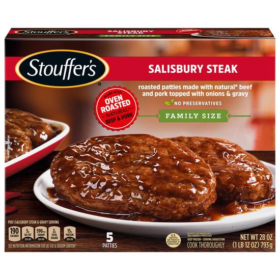 Stouffer's Family Size Salisbury Steak