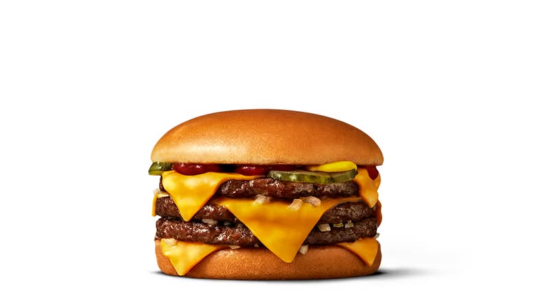 Trippel Cheeseburgare