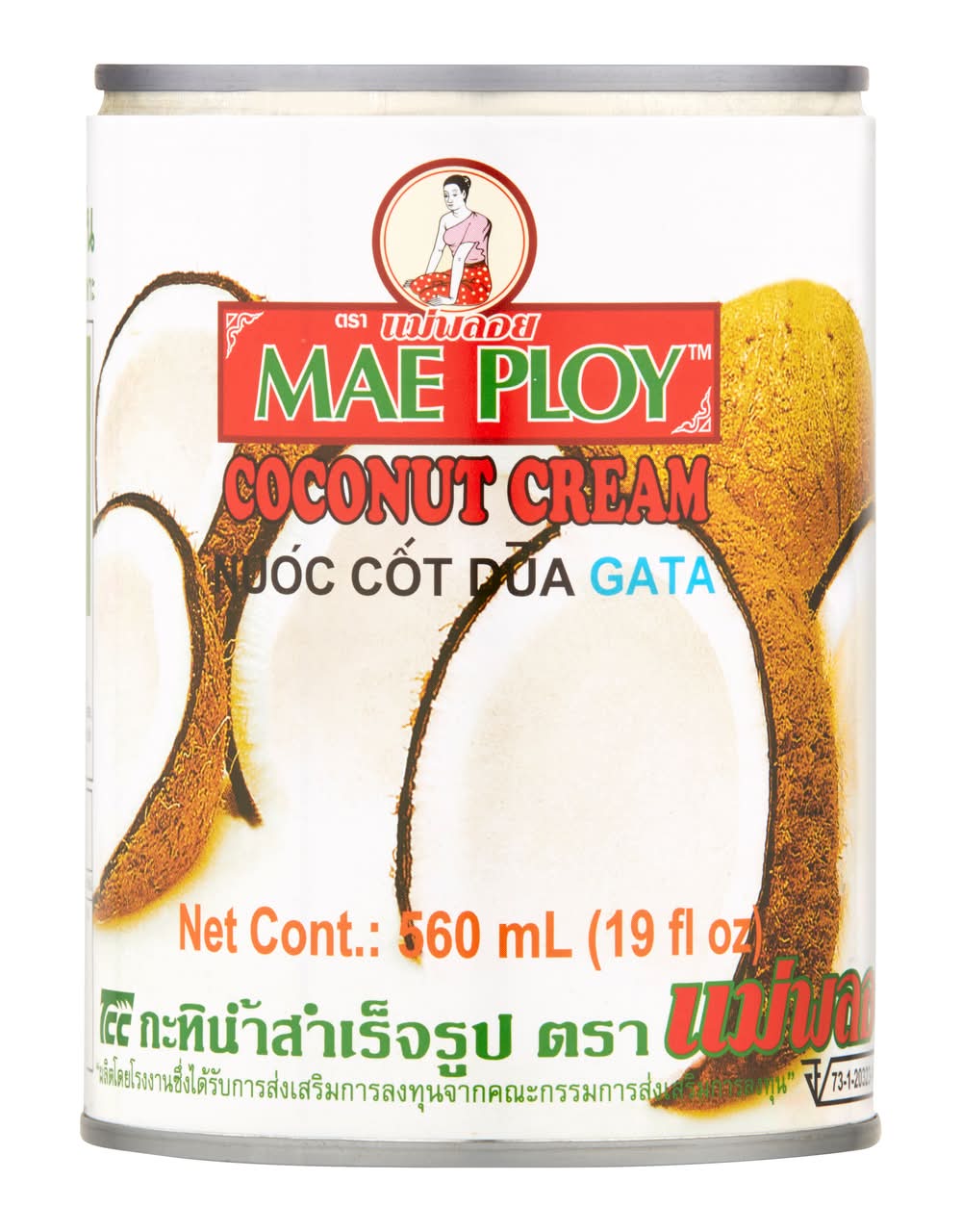 Mae Ploy Coconut Cream (560g)
