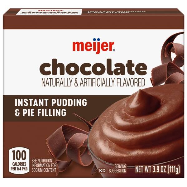 Meijer Instant Chocolate Pudding & Pie Filling (3.9 oz)
