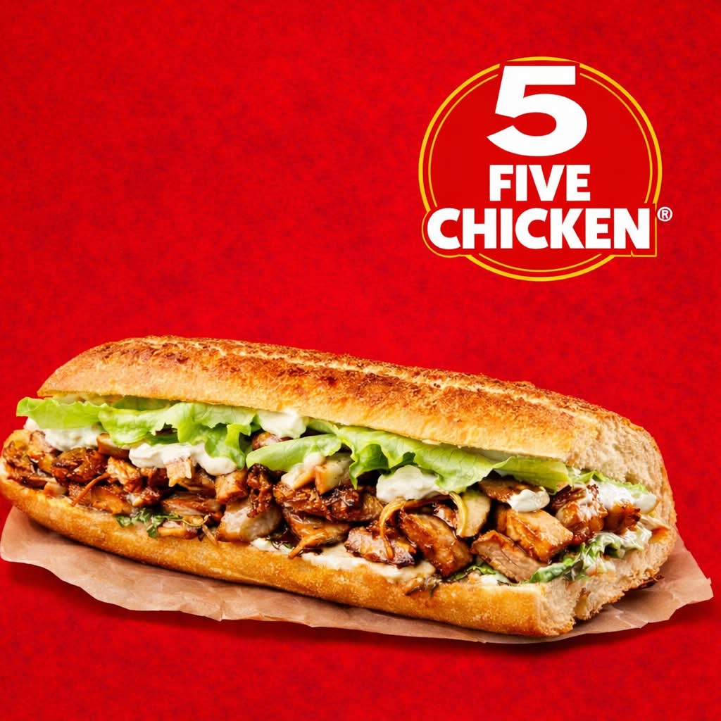 FIVE  BAGUETTE