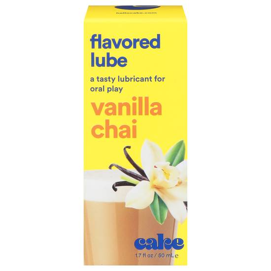 Cake Vanilla Chai Flavored Lube