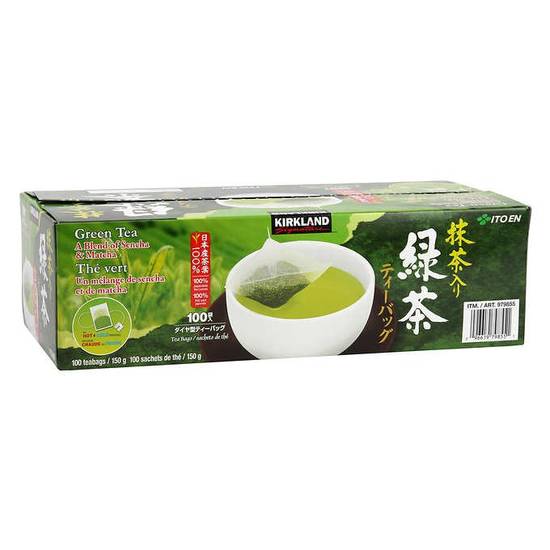 Kirkland Signature Green Tea (100 units) Entregas cerca de ti Uber Eats