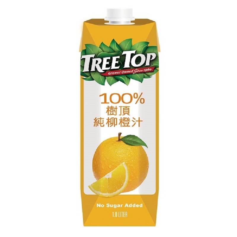 樹頂100純柳橙汁1000ml毫升 <1000ml毫升 x 1 x 1Bottle瓶> @10#4716908627343