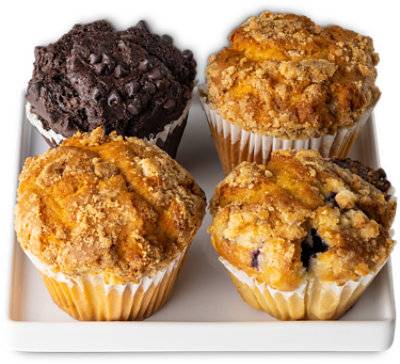 Bakery Variety Muffins 4 Count - Each