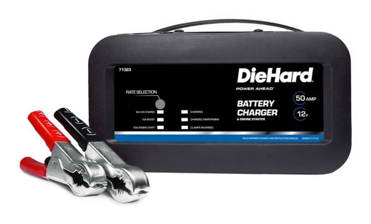 Diehard Automatic 12 V 50 Amps Battery Charger