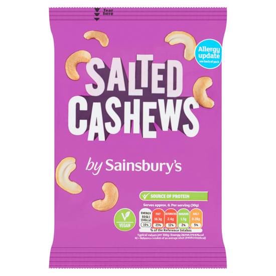 Sainsbury's Salted Cashew 200g