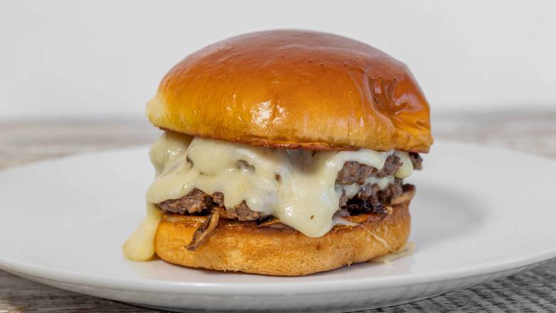 Mushroom Swiss Smashburger