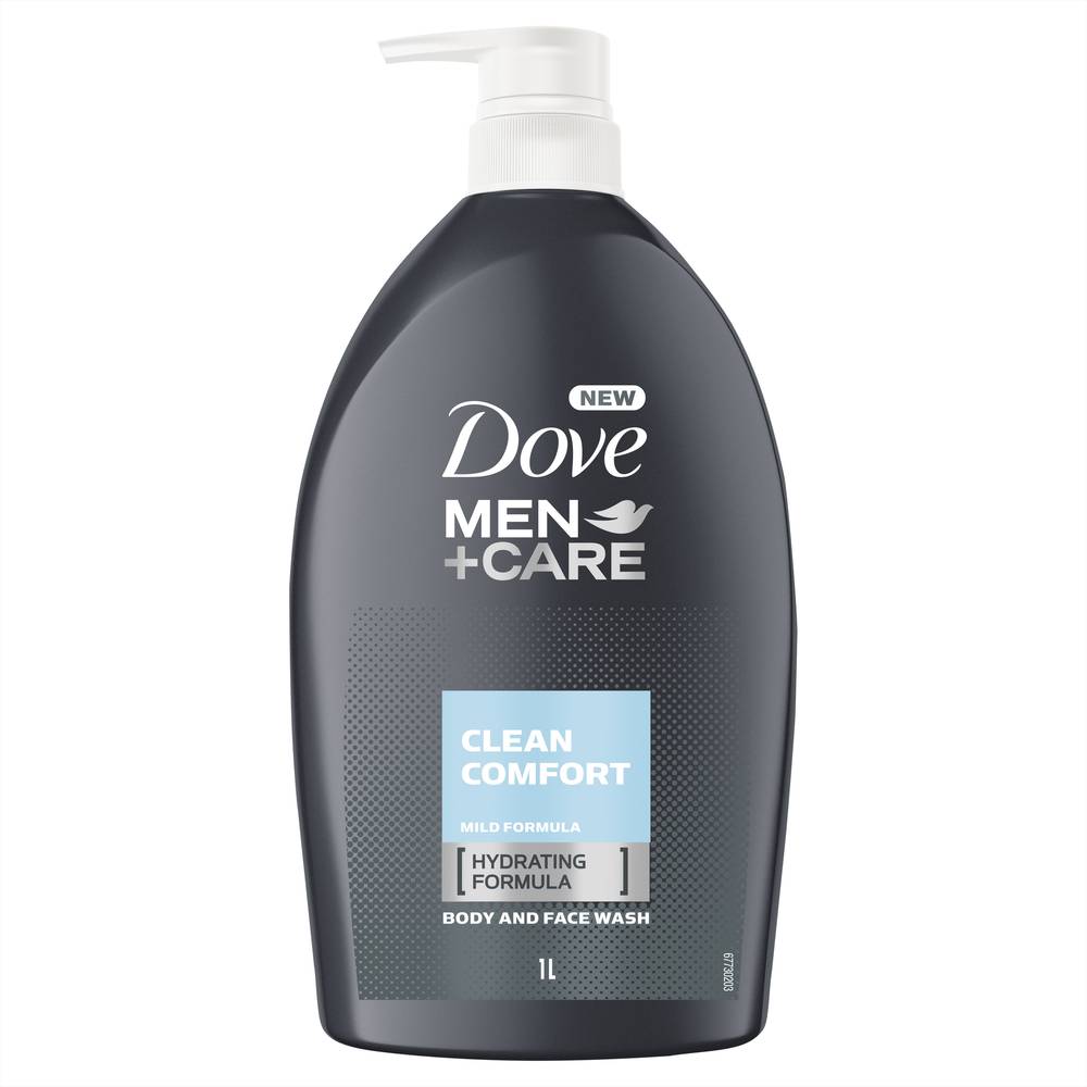 Dove Men Care Clean Comfort Body & Face Wash