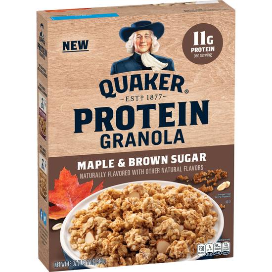 Quaker Protein Granola ( maple & brown sugar)