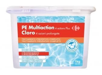Cloro Lento 4 Acciones Pastillas 1 kg