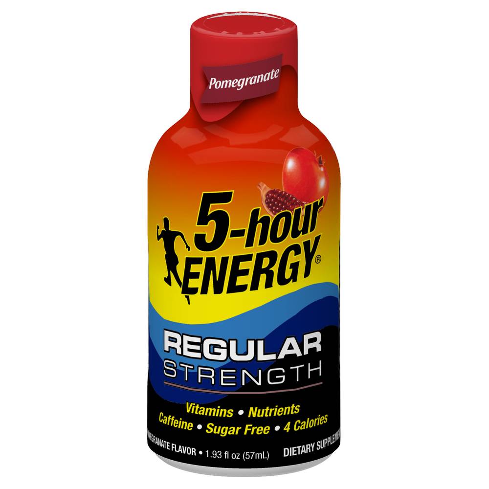 5-Hour Energy Regular Strength Energy Shot, Pomegranate (1.93 fl oz)