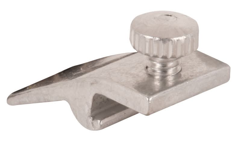 Prime-Line Mill Aluminum Storm Door Panel Clip For 1/2 Inch 8 Pk