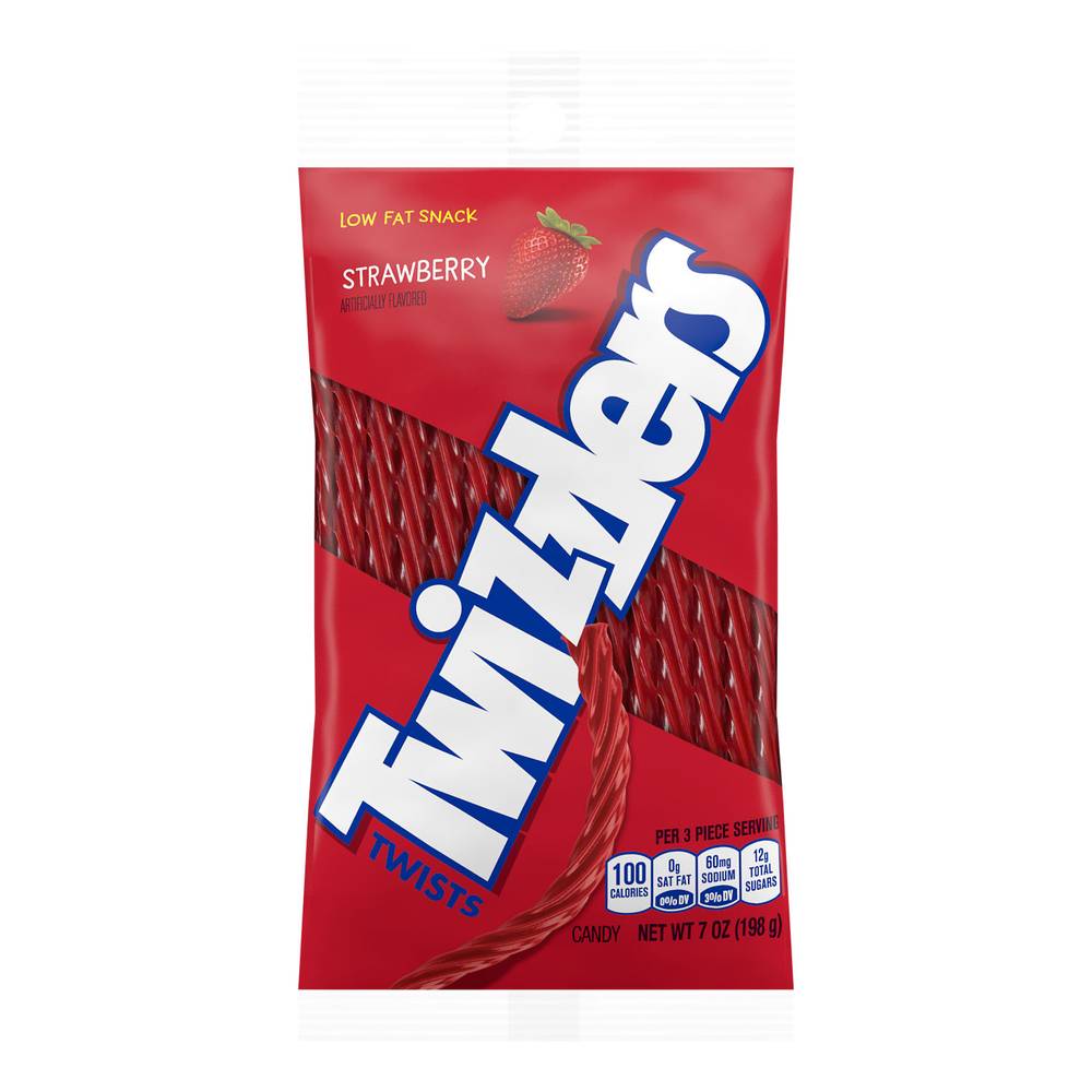 Twizzlers Twists Licorice Chewy Candy (strawberry)