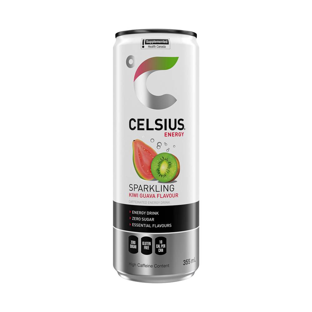 Celsius Energy Drink (355 ml) (sparkling kiwi guava)