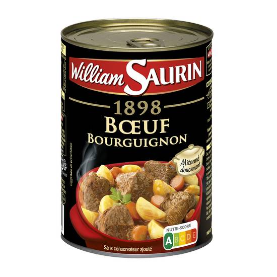 William Saurin - Cuisine de pays bourguignon boeuf