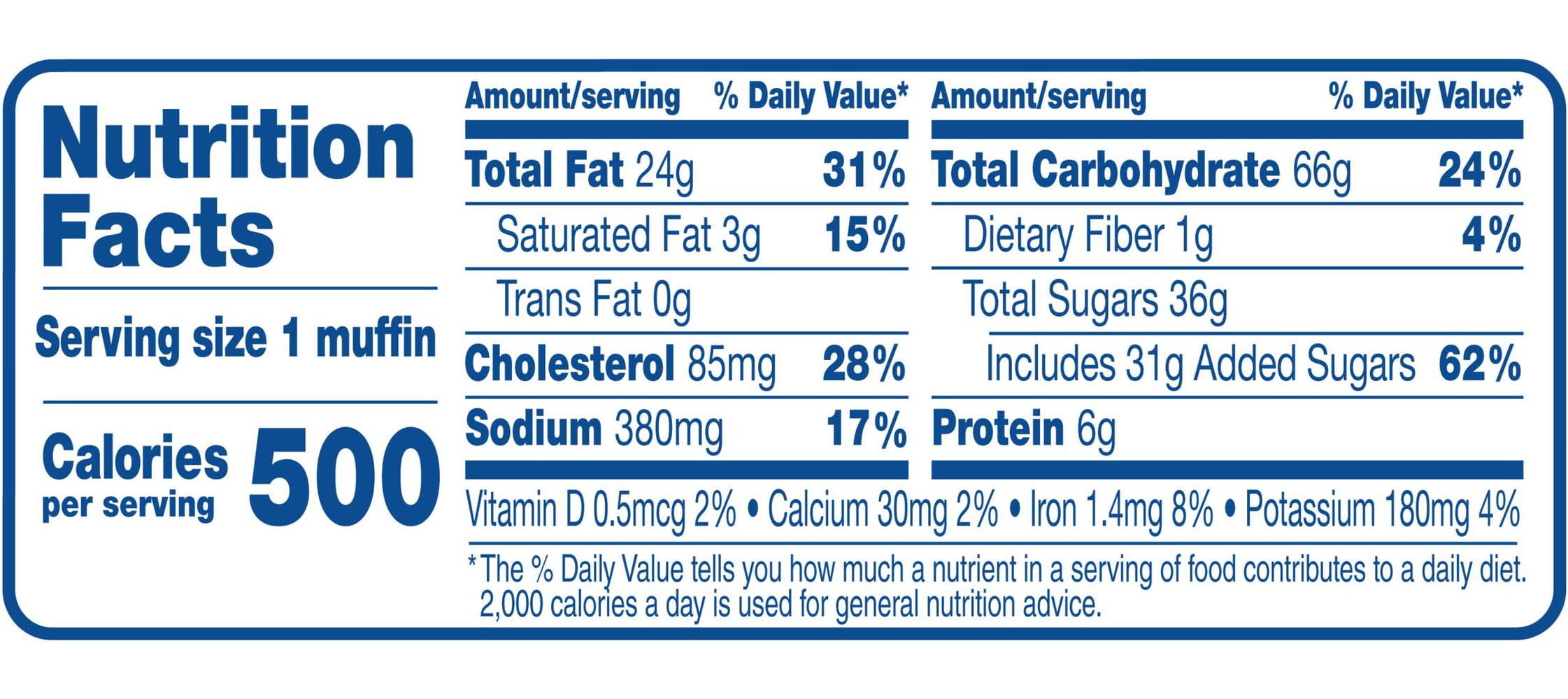 Hostess Banana Mega Muffin (5.2 oz)