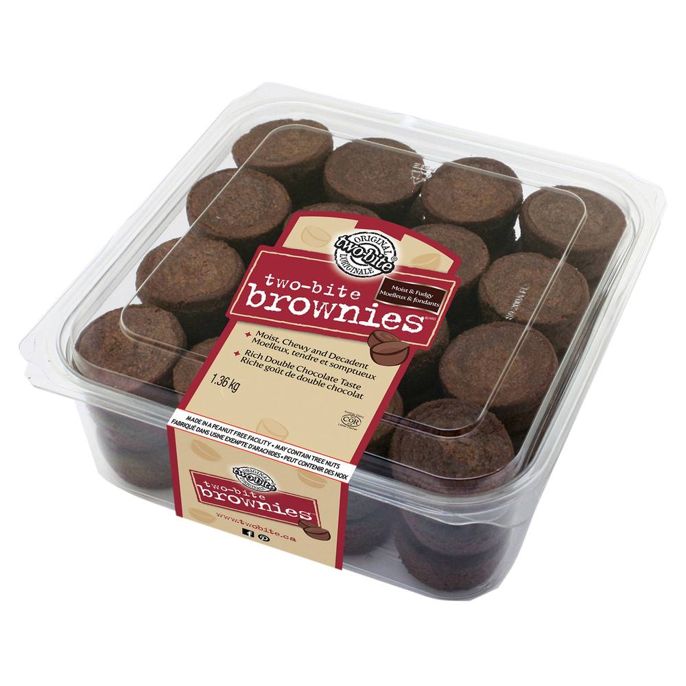 Two-Bite Give & Go Brownies, 1.36 Kg