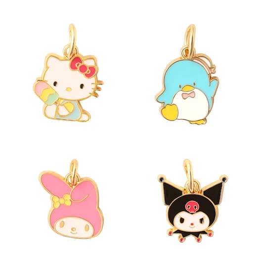 Hello Kitty Friends Enamel Charm Set