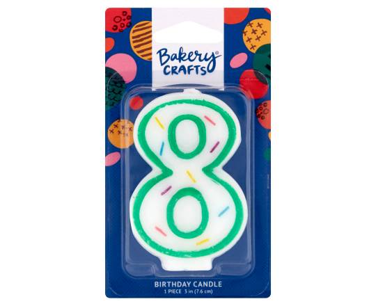 Bakery Crafts Sprinkle Candle No.8