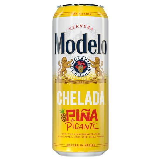Modelo Chelada Pina Picante Beer (24 fl oz )