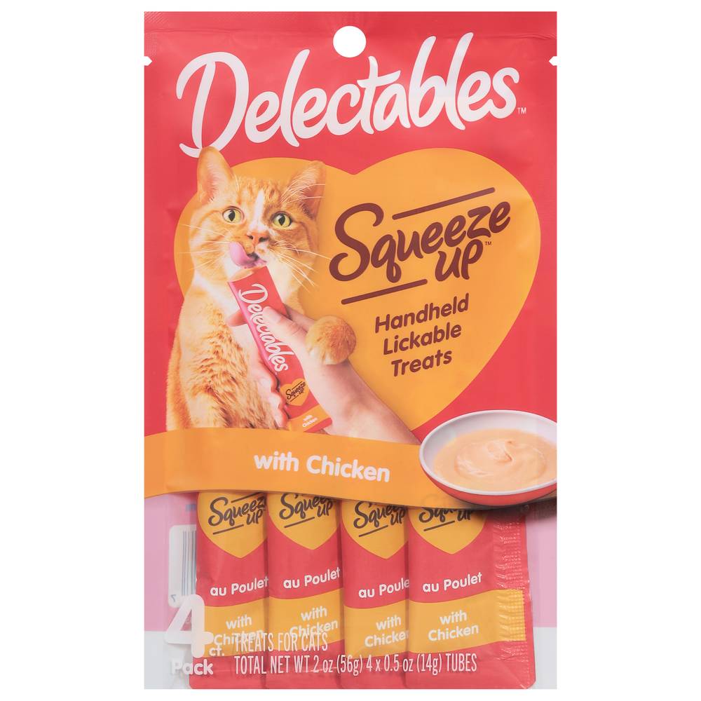 Delectables Squeeze Up With Chicken Cat Treats (2 oz)