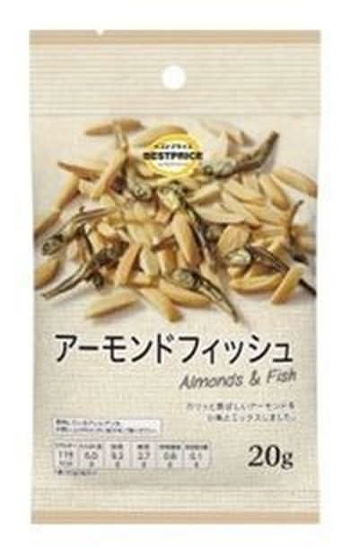 イオントップバリュ アーモンドフィッシュ ２０ｇ