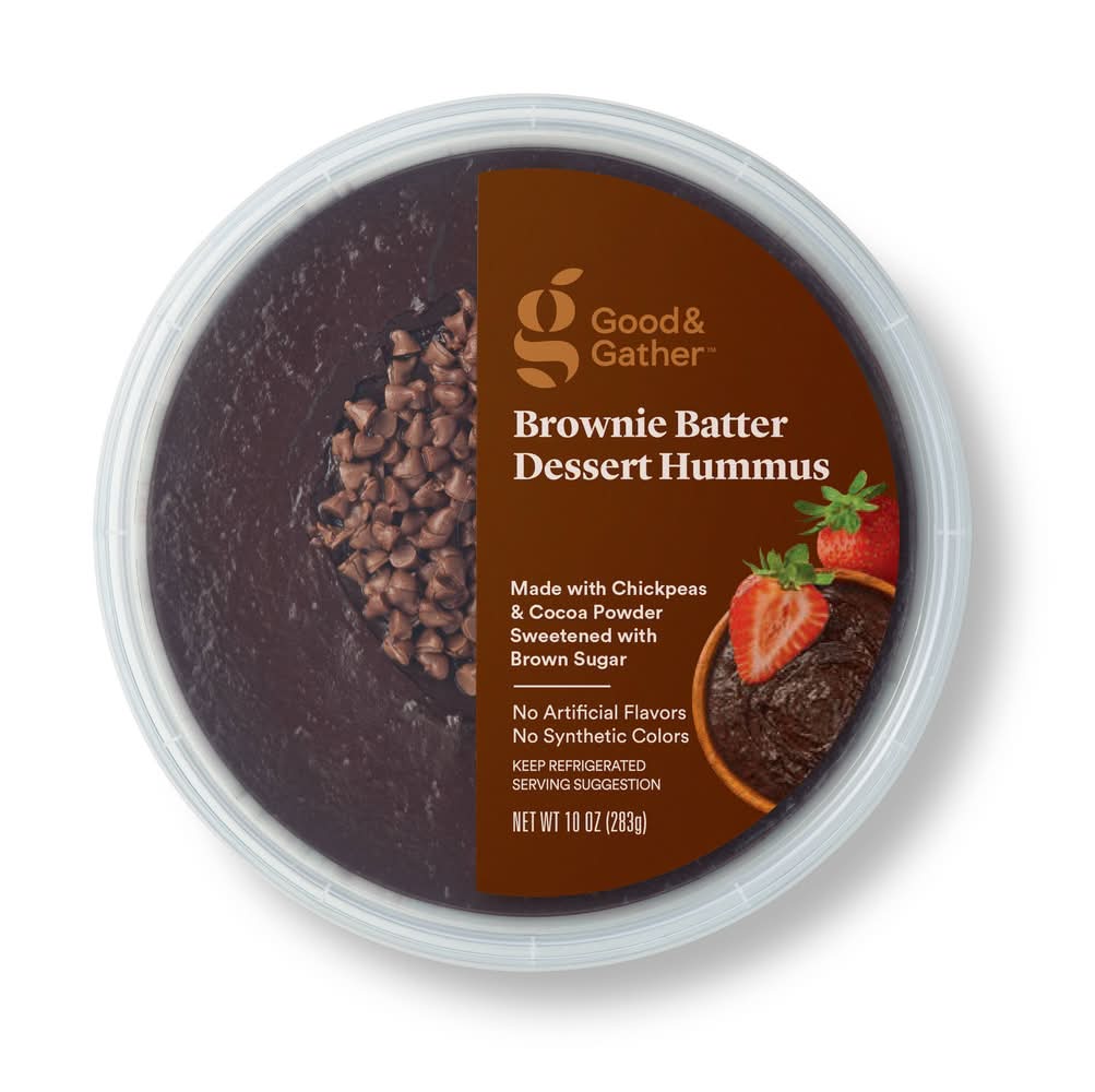 Good & Gather Hummus, Brownie Batter Dessert (10 oz)