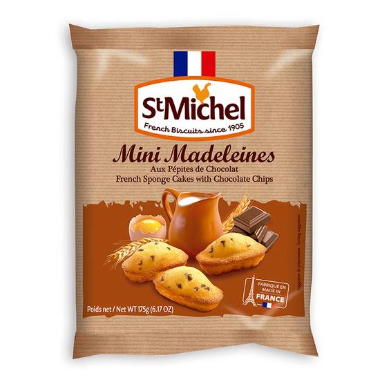 Magdalenas Con Pepitas De Chocolate St. Michel