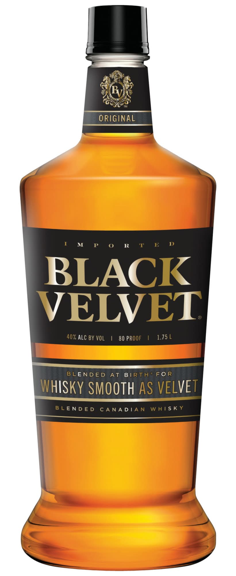 Black Velvet Imported Blended Canadian Whisky 3 Year Old (1.75 L)