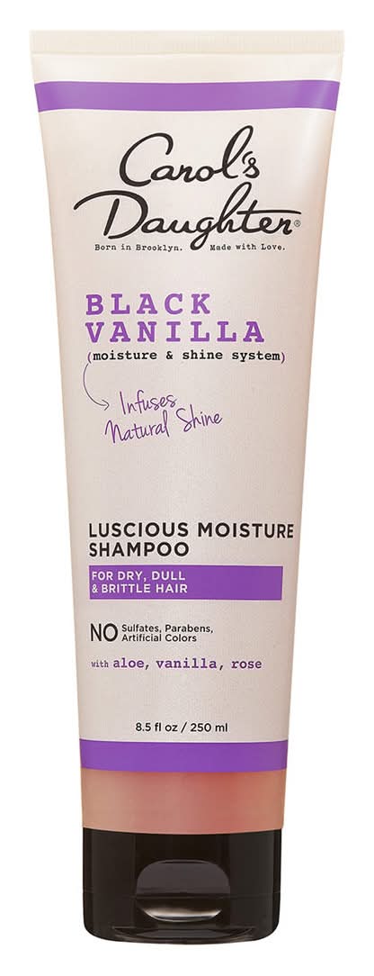 Carol's Daughter Moisture & Shine Sulfate Free Shampoo For Dry Hair, Black Vanilla (8.5 fl oz)
