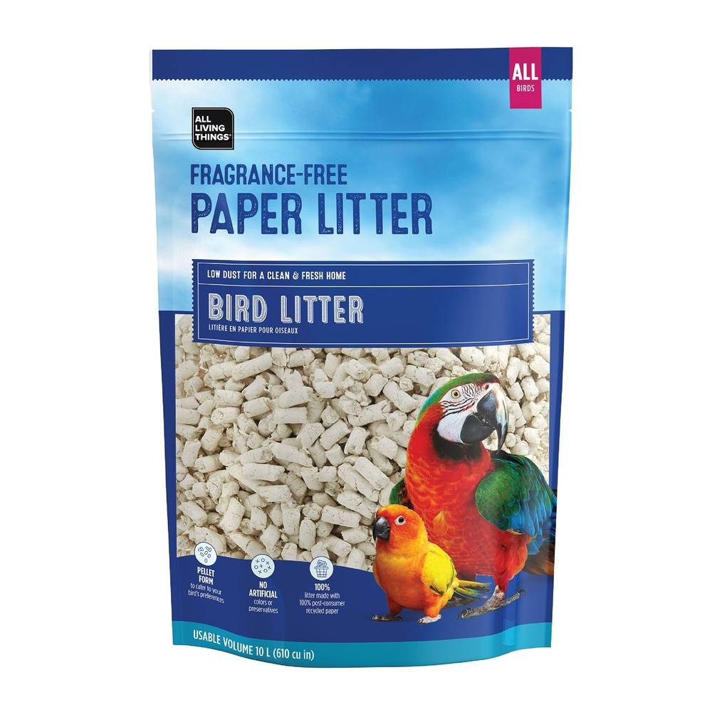 All Living Things Paper Bedding Pellets (5 lbs)