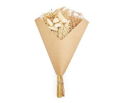 18" Natural Floral Bouquet in Kraft Paper